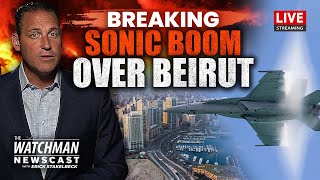 Israel SONIC BOOM Over Beirut Hamas Names Sinwar TOP Overall Leader  Watchman Newscast LIVE [upl. by Elreath]