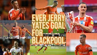 Every Jerry Yates Goal For Blackpool Fc [upl. by Hausmann]