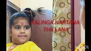 KALINGA NARTANA THILLANA  Dance cover yesvinisharma [upl. by Wilmott]