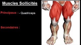 Exercice musculation Quadriceps  quotLeg extensionquot [upl. by Weinstock]