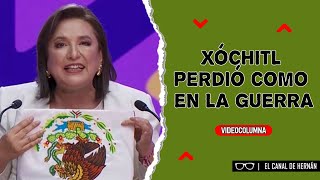 XÓCHITL PERDIÓ como en la GUERRA  Hernán Gómez [upl. by Eidnyl]