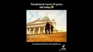 Sandstorm turns 25 years old today sandstorm darude darudesandstorm [upl. by Harvie844]