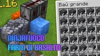 FARM DI BASALTO AUTOMATICA MINECRAFT ITA [upl. by Fadas91]