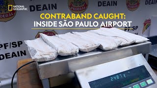 Cocaine Busts Brazil  Airport Security Brazil  हिंदी  Full Episode  S6  E1  Nat Geo [upl. by Ranna]