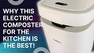 Review amp Demo of Electric Composter for Kitchen [upl. by Ado]