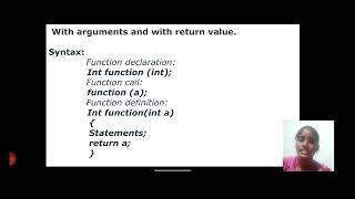 Types of functions with arguments and return type [upl. by Noitsirhc304]