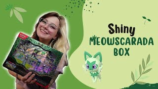 Shiny Meowscarada Box Opening [upl. by Niledam137]