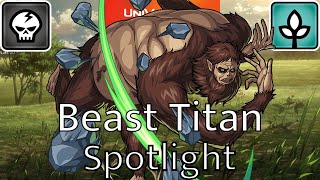 Universus Deck Profile Beast Titan Spotlight [upl. by Vernita]