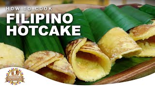 How to Cook Filipino Hotcake Simple and Easy Recipe [upl. by Adlih]