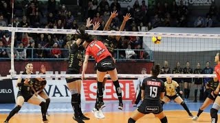 Superliga de Vôlei Feminino 202223 Osasco x SesiBauru  1 Turno [upl. by Winn]