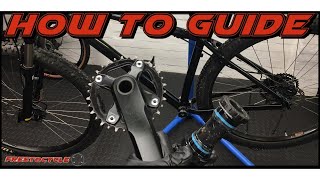 Vitus Nucleus VR MTB Bottom Bracket Change [upl. by Bradney]