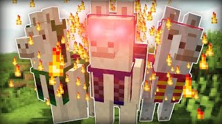 EPIC LLAMA BOSS BATTLE Minecraft 111 [upl. by Yrallih266]