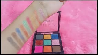 Swiss beauty ultimate eyeshadow palette shade 07makeupswissbeautybeatyeyemakeupeyeshadow [upl. by Refotsirc]