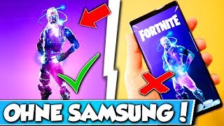 GALAXY SKIN OHNE SAMSUNG GERÄT in FORTNITE 😱 [upl. by Ahsienahs899]