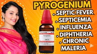 Pyrogenium 200  Septic feverSepticaemiadiphtheria and after postpartum  DrVinita Gupta [upl. by Geminian430]