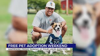 Free pet adoption weekend happening at 4 Middle TN shelters [upl. by Anyk]