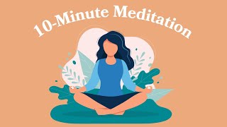 10Minute Meditation For Stress [upl. by Sulihpoeht]