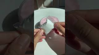 Assembling Peaches n cream slime smallbizz smallbizsquad unboxing slimebusiness asmr [upl. by Eolhc]