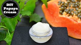 DIY Papaya Skin Brightening Face Cream That Lightens Spots Pigmentation amp All Blemishes Super Fast [upl. by Corson]