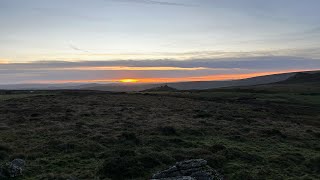 Sunset on Dartmoor sunset landscape nationalparks [upl. by Qidas345]