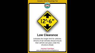 Essential Road Signs You Must Know for Your Driving Test  drivingtest learn canadiandrivingtest [upl. by Hannaoj]