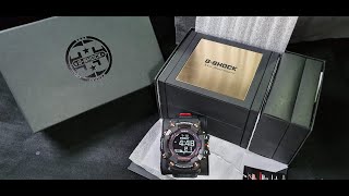 GShock Rangeman Magma Ocean 35th Anniversary GPRB1000TF1 Unboxing [upl. by Star]