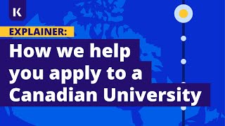 How we Help You Apply to a Canadian University Explained in 60 seconds [upl. by Seltzer]