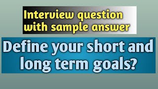 How to Set Short Term Goals [upl. by Schlessinger]