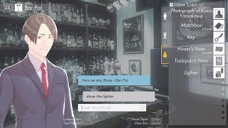 Square Enix AI Tech Preview The Portopia Serial Murder Case  Gameplay English [upl. by Irrak]