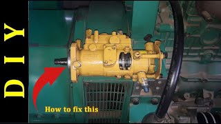 How To Troubleshoot Fuel In Oil Contamination  Diesel engine [upl. by Lydia]