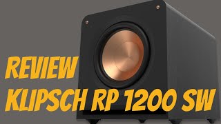 REVIEW KLIPSCH RP 1200 SW [upl. by Theresita]