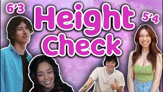 Everyones Height Check  Jodi  John  Brodin  Rae [upl. by Nonnerb351]