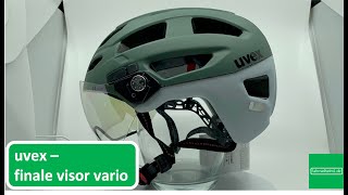 uvex  finale visor vario 360°Ansicht [upl. by Anayk527]