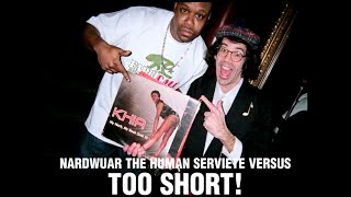 Nardwuar vs Too Short [upl. by Urbannai472]