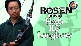 Archery  Bosen Bows Horn ILF Longbow Review [upl. by Ennoryt]