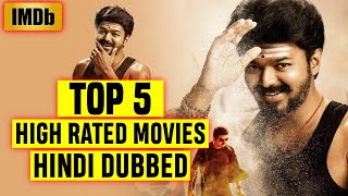 Top 5 Highest Rated South Indian Hindi Dubbed Movies on IMDb 2022 [upl. by Dnomad]