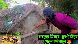 কবরের ভিতরেমুরগি নিয়ে গেল শিয়ালে 😢 [upl. by Thurber318]