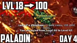 PALADIN From LVL 18 to 100 in 7 DAYS  Part 4 Day 4 subtitled [upl. by Otila]