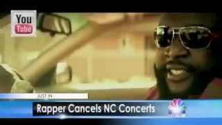 Rick Ross Cancels Concerts In NC Cause Of Death Threats From Gangster Disciples [upl. by Sidran]