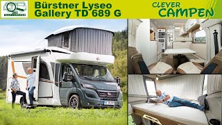 Bürstner Lyseo Gallery TD 689 G  Aufblasalkoven Eine gute Idee  Test  Review  Clever Campen [upl. by Heathcote337]