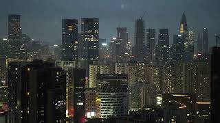 Shenzhen 24h Timelapse on 26102024 4K 70mm Zoom [upl. by Lairret641]