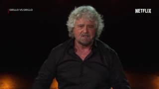 Beppe Grillo al seggio elettorale il momento del voto [upl. by Sitarski]