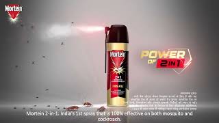 Mosquito sprays may not work on Cockroaches Get Mortein 2in1 that kills both  TVC 6s  Hindi [upl. by Liebowitz]