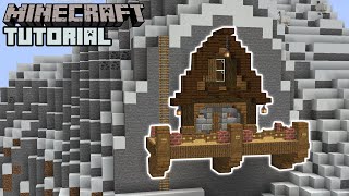 Minecraft  Cliffside House Tutorial How to Build [upl. by Aleta]