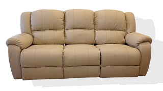 recliner sofa assembled in customer house 4k video [upl. by Catharine]