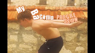 My backflip progression [upl. by Dryfoos]