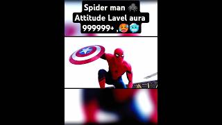 Spider man 🕷️ Coldest moments🥶 Attitude boy in Aura Lavel 999999🥵🔥 shorts spiderman avengers [upl. by Leunas669]