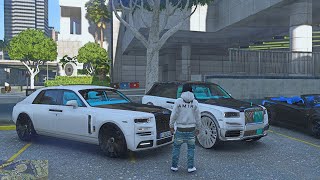 Mansory Rolls Royce Delivery 37 NRP S3 GTA 5 Nukem RP Civ [upl. by Cirdec]