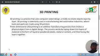 3D Printing Process [upl. by Nemrac]