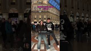 CARLA FAMULARI INSEGNA I TREND A GIOVANNI BELLUCCI A MILANO tiktok webboh neiperte couple perte [upl. by Anita330]